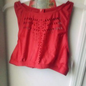 Joe Boxer Juniors Laser Cut Halter Top.